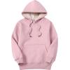 imageYeokou Womens Winter Hoodies Pullover Sherpa Fleece Warm Heavyweight SweatshirtPinkhoodie