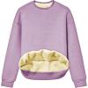 Purple-crewneck