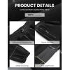 imageYeokou Womens Sherpa Fleece Lined Sweatpants Joggers Winter Warm Outdoor Lounge Pants Multi PocketsBlack