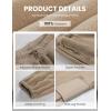 imageYeokou Womens Sherpa Fleece Lined Sweatpants Joggers Winter Warm Outdoor Lounge Pants Multi PocketsKhaki