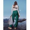 imageYeokou Womens Sherpa Fleece Lined Sweatpants Joggers Winter Warm Outdoor Lounge Pants Multi PocketsTeal