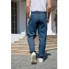 imageYeokou Mens Winter Warm Sherpa Lined Active Thermal Jogger Fleece Sweatpants PantBlue