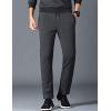 imageYeokou Mens Winter Warm Sherpa Lined Active Thermal Jogger Fleece Sweatpants PantGreystraight Leg