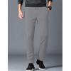 imageYeokou Mens Winter Warm Sherpa Lined Active Thermal Jogger Fleece Sweatpants PantLightgreystraight Leg