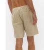imageYeokou Mens Casual Shorts Summer Loose Fit Lightweight Elastic Waist Drawstring Pockets Beach Golf Walk ShortsBeige