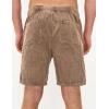 imageYeokou Mens Casual Shorts Summer Loose Fit Lightweight Elastic Waist Drawstring Pockets Beach Golf Walk ShortsBrown