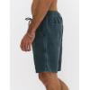 imageYeokou Mens Casual Shorts Summer Loose Fit Lightweight Elastic Waist Drawstring Pockets Beach Golf Walk ShortsNavy