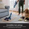imageShark HZ702 Ultralight PetPro Corded Stick Vacuum with PowerFins HairPro Odor Neutralizer Technology Wine PurpleDuoCleanSelfClean Brushroll