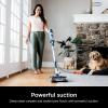 imageShark HZ702 Ultralight PetPro Corded Stick Vacuum with PowerFins HairPro Odor Neutralizer Technology Wine PurpleDuoCleanSelfClean Brushroll