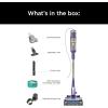 imageShark HZ702 Ultralight PetPro Corded Stick Vacuum with PowerFins HairPro Odor Neutralizer Technology Wine PurpleDuoCleanSelfCleanPowerDetect