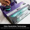 imageShark HZ702 Ultralight PetPro Corded Stick Vacuum with PowerFins HairPro Odor Neutralizer Technology Wine PurpleDuoCleanSelfCleanPowerDetect