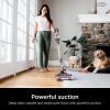 imageShark HZ702 Ultralight PetPro Corded Stick Vacuum with PowerFins HairPro Odor Neutralizer Technology Wine PurplePowerFins