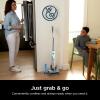 imageShark HydroDuo with DirtReveal Technology Cordless Everyday Hard Floor Cleaning System Wet ampamp Dry Debris Pickup Mops ampamp Scrubs All at Once Hardwood Tile Laminate ampamp Stone Stone Metallic WW201