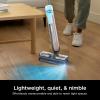 imageShark HydroDuo with DirtReveal Technology Cordless Everyday Hard Floor Cleaning System Wet ampamp Dry Debris Pickup Mops ampamp Scrubs All at Once Hardwood Tile Laminate ampamp Stone Stone Metallic WW201