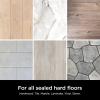 imageShark HydroDuo with DirtReveal Technology Cordless Everyday Hard Floor Cleaning System Wet ampamp Dry Debris Pickup Mops ampamp Scrubs All at Once Hardwood Tile Laminate ampamp Stone Stone Metallic WW201