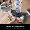imageShark HydroDuo with DirtReveal Technology Cordless Everyday Hard Floor Cleaning System Wet ampamp Dry Debris Pickup Mops ampamp Scrubs All at Once Hardwood Tile Laminate ampamp Stone Stone Metallic WW201