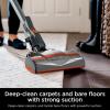 imageShark Rocket UltraLight Corded Bagless Vacuum for Carpet and Hard Floor Cleaning with Swivel Steering HV301 GrayOrangeRocket Pet with Standard Dust Cup