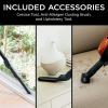 imageShark Rocket UltraLight Corded Bagless Vacuum for Carpet and Hard Floor Cleaning with Swivel Steering HV301 GrayOrangeRocket with Standard Dust Cup