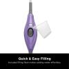 imageShark S3501 Steam Pocket Mop Hard Floor Cleaner With Rectangle Head and 2 Washable Pads Easy Maneuvering Quick Drying SoftGrip Handle and Powerful Steam Purple