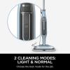 imageShark S7000AMZ Steam Mop Steam ampamp Scrub AllinOne Scrubbing and Sanitizing Designed for Hard Floors with 6 Dirt Grip Soft Scrub Washable Pads ampamp 2 Steam Modes Pure Water BluePure Water Blue