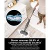 imageShark Steam Pickup 3in1 Steam Mop Picks Up Debris Deep Scrubs ampamp Steam Sanitizes  All At Once Lightweight Steam Cleaner for Home with Sealed Hard Floors like Hardwood Tile ampamp Laminate SD201Black