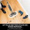 imageShark Steam Pickup 3in1 Steam Mop Picks Up Debris Deep Scrubs ampamp Steam Sanitizes  All At Once Lightweight Steam Cleaner for Home with Sealed Hard Floors like Hardwood Tile ampamp Laminate SD201Gold