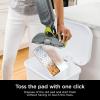 imageShark VACMOP Pro Cordless Hard Floor Vacuum Mop with OnDemand Spray and Headlights includes 4 Disposable VACMOP Pads and a 12oz VACMOP solution Charcoal Gray VM2524 Disposable VACMOP Pads