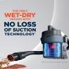 imageShark VS101 MessMaster Portable Wet Dry Vacuum 1 Gallon Capacity Corded Perfect for Pets ampamp Cars AnyBag Tech SelfCleaning UltraPowerful Suction for Tough Wet ampamp Dry Messes Blue