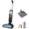 imageShark HydroVac MessMaster Wet Dry Vacuum Cleaner Cordless 3in1 Vacuum Mop All in One ampamp SelfCleaning System Lightweight Powerful Suction for Hard Floors ampamp Area Rugs Stone WD261Rose GoldCordless w Essential Package