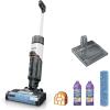 imageShark HydroVac MessMaster Wet Dry Vacuum Cleaner Cordless 3in1 Vacuum Mop All in One ampamp SelfCleaning System Lightweight Powerful Suction for Hard Floors ampamp Area Rugs Stone WD261Rose GoldCordless w Premium Package