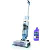 imageShark WD201 HydroVac Cordless Pro XL 3in1 Vacuum Mop ampamp SelfCleaning System with Antimicrobial Brushroll ampamp Solution for MultiSurface Hardwood Tile Marble ampamp Area Rugs Pure WaterBlue