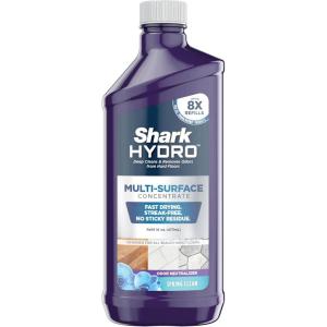 imageShark Hydro MultiSurface Concentrate with Odor Neutralizing Technology Formulated for Use in All Hydro Wet ampamp Dry Cleaners Use on Sealed Hardwood Tile Laminate ampamp Stone 16oz WWCM16