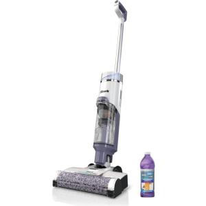 imageShark HydroVac MessMaster Wet Dry Vacuum Cleaner Cordless 3in1 Vacuum Mop All in One ampamp SelfCleaning System Lightweight Powerful Suction for Hard Floors ampamp Area Rugs Stone WD261Rose GoldCordless w Starter Package