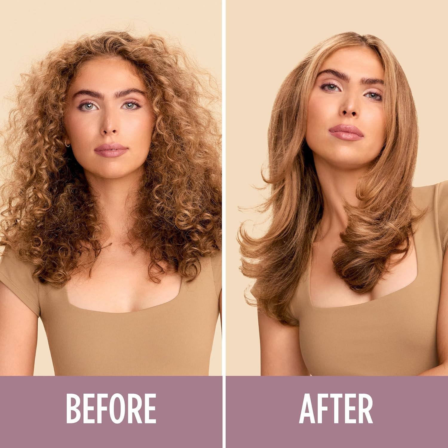 imageShark HT212 SmoothStyle Heated Comb  Blow Dryer Brush with Heat Resistant Storage Bag Dual Mode for All Hair Types SilkStraightener  Storage Bag