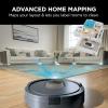 imageShark AV2001 AI Robot Vacuum with SelfCleaning Brushroll Object Detection Advanced Navigation Home Mapping Perfect for Pet Hair Compatible with Alexa GrayDark Grey