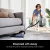 imageShark AZ2002 Vertex Powered LiftAway Upright Vacuum with DuoClean PowerFins SelfCleaning Brushroll Large Dust Cup Pet Crevice Tool Dusting Brush ampamp Power Brush SilverRose GoldDark Lilac