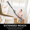 imageShark AZ2002 Vertex Powered LiftAway Upright Vacuum with DuoClean PowerFins SelfCleaning Brushroll Large Dust Cup Pet Crevice Tool Dusting Brush ampamp Power Brush SilverRose GoldGray  Silver  Rose Gold