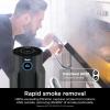 imageShark Air Purifiers for Home Large Room with NeverChange Air Filter 5 Year HEPA Filter Covers 650 Sq ft Odor Neutralizer and Clean Sense Technology Removes 9998 of Dust ampamp Allergens HP152Charcoal Grey