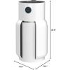 imageShark Air Purifiers for Home Large Room with NeverChange Air Filter 5 Year HEPA Filter Covers 650 Sq ft Odor Neutralizer and Clean Sense Technology Removes 9998 of Dust ampamp Allergens HP152White