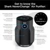imageShark Air Purifiers for Home Large Room with NeverChange Air Filter 5 Year HEPA Filter Covers 650 Sq ft Odor Neutralizer and Clean Sense Technology Removes 9998 of Dust ampamp Allergens HP152Charcoal Grey