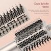 imageShark FlexStyle Hair Dryer ampamp Powerful Styling System with 6Piece Hair Styling Tools Paddle Brush CurlDefining Hair Diffuser AutoWrap Curlers Styling Concentrator Oval Brush ampamp Black HD440BKFlexStyleStraight  Wavy Hair