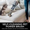 imageShark HV343AMZ Rocket Corded Stick Vacuum with SelfCleaning Brushroll Lightweight ampamp Maneuverable Perfect for Pet Hair Pickup Converts to a Hand Vacuum Crevice Upholstery Tools BlueSilverDuoClean