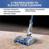 imageShark HV343AMZ Rocket Corded Stick Vacuum with SelfCleaning Brushroll Lightweight ampamp Maneuverable Perfect for Pet Hair Pickup Converts to a Hand Vacuum Crevice Upholstery Tools BlueSilverDuoClean