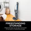 imageShark HV343AMZ Rocket Corded Stick Vacuum with SelfCleaning Brushroll Lightweight ampamp Maneuverable Perfect for Pet Hair Pickup Converts to a Hand Vacuum Crevice Upholstery Tools BlueSilverDuoClean