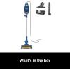 imageShark HV343AMZ Rocket Corded Stick Vacuum with SelfCleaning Brushroll Lightweight ampamp Maneuverable Perfect for Pet Hair Pickup Converts to a Hand Vacuum Crevice Upholstery Tools BlueSilverSelfClean