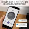 imageShark ION Robot Vacuum for Carpet AV751 WiFi Connected 120min Runtime Works with Alexa BlackGray