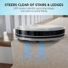 imageShark ION Robot Vacuum for Carpet AV751 WiFi Connected 120min Runtime Works with Alexa BlackWhite