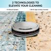imageShark ION Robot Vacuum for Carpet AV751 WiFi Connected 120min Runtime Works with Alexa BlackWhite