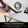 imageShark IZ483H Vertex Cordless Stick Vacuum with DuoClean PowerFins MultiFLEX Crevice Tool Pet MultiTool ampamp AntiAllergen Brush 120min Runtime Double Battery RosewoodRedRosewood