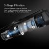 imageShark IZ682H Vertex Pro Lightweight Cordless Stick Vacuum with DuoClean PowerFins BlackSilver60 min runtime  LED Display
